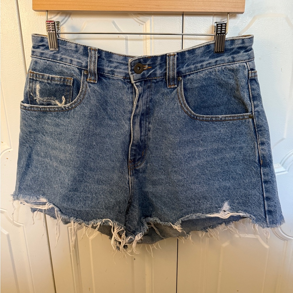 Cotton On High Rise Mom Shorts Size 8